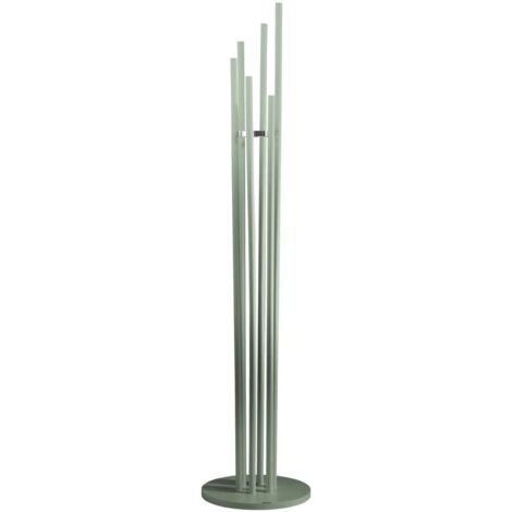 Perchero moderno mod. 471 acabado lacado en verde, 182 cm(alto)34 cm(ancho)34 cm(largo)