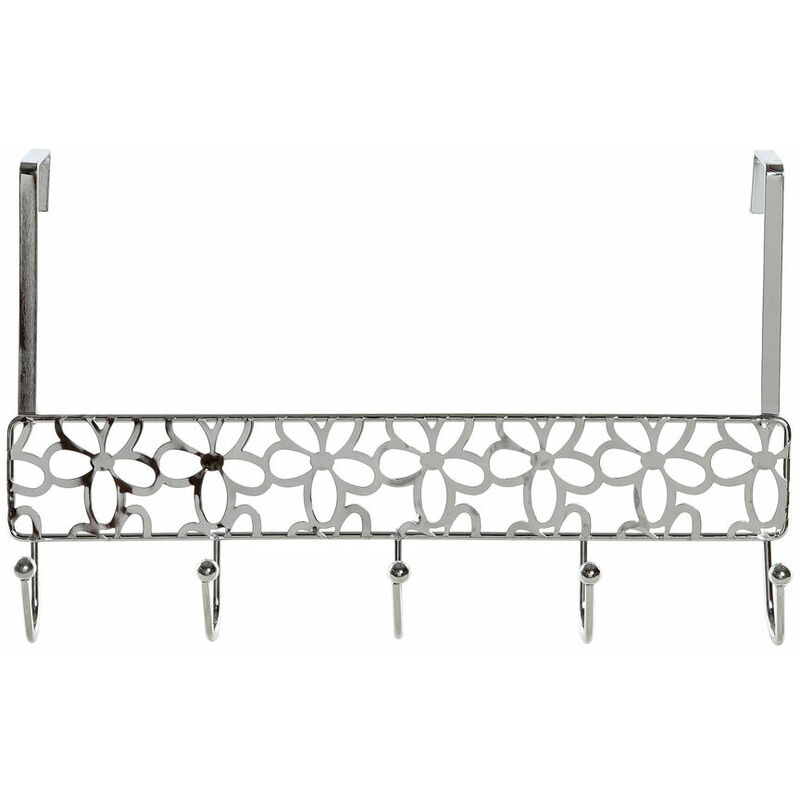

Perchero para Puertas DKD Home Decor Plata Metal (32 x 10 x 19 cm)