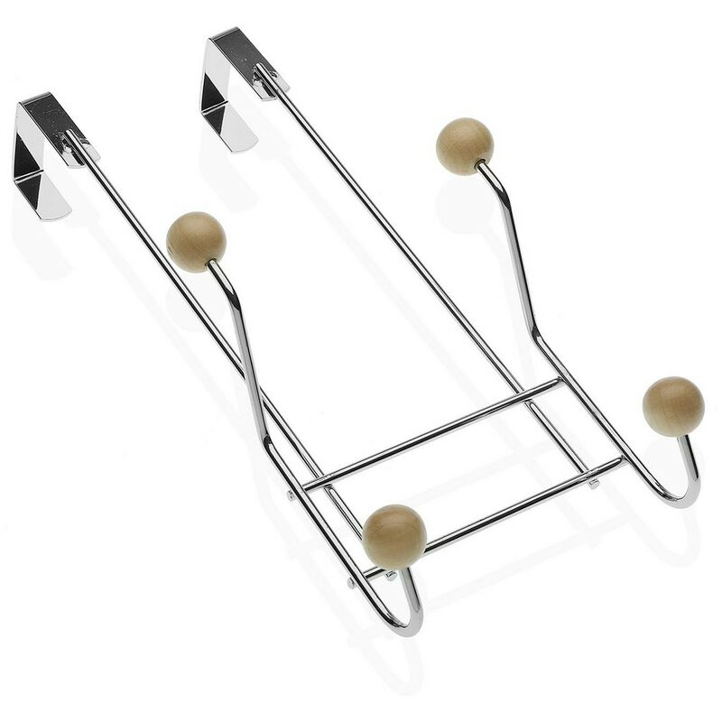 

Perchero para Puertas Quattro Madera Polipropileno Hierro
