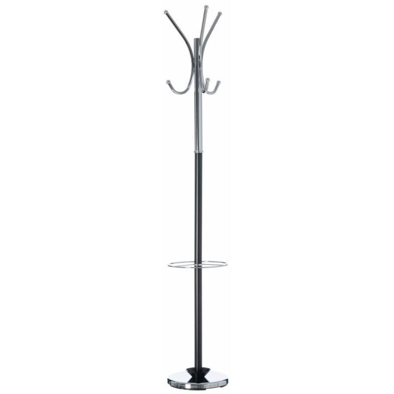 

Perchero paraguas moderno plateado de metal de 178 cm