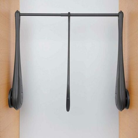 perchero servetto only color marron ext.perchero 600-1000 mm