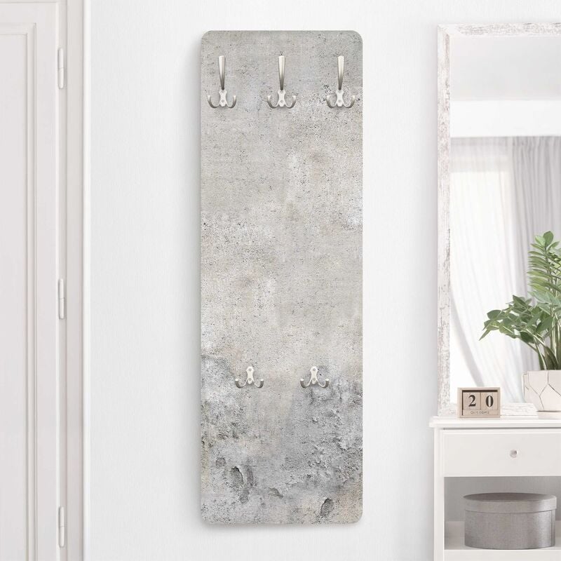 

Perchero - Shabby concrete look 139x46x2cm Dimensión LxA: 139cm x 46cm