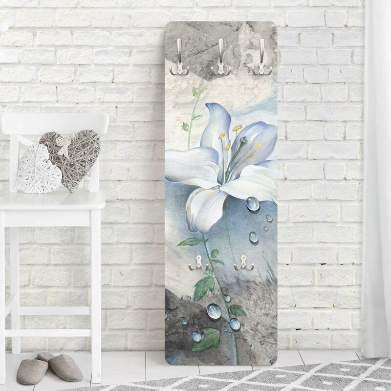 

Perchero - Tears of a lily 139x46x2cm Dimensión LxA: 139cm x 46cm