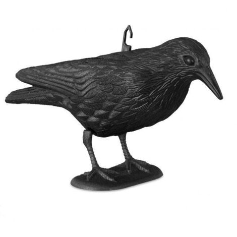Perching crow bird repellent
