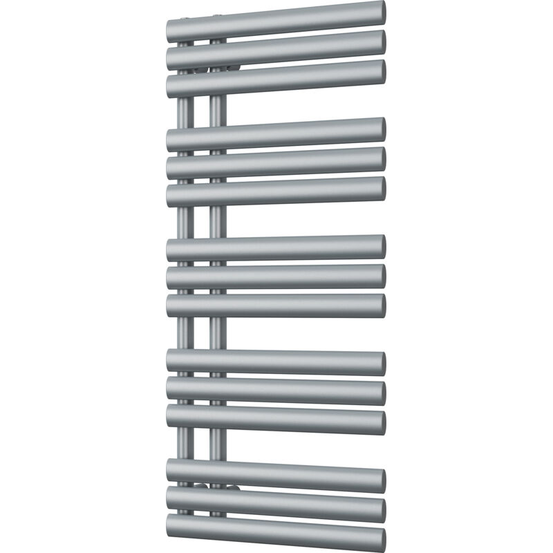 Image of Percival - Silver Towel Radiator -&hellip;