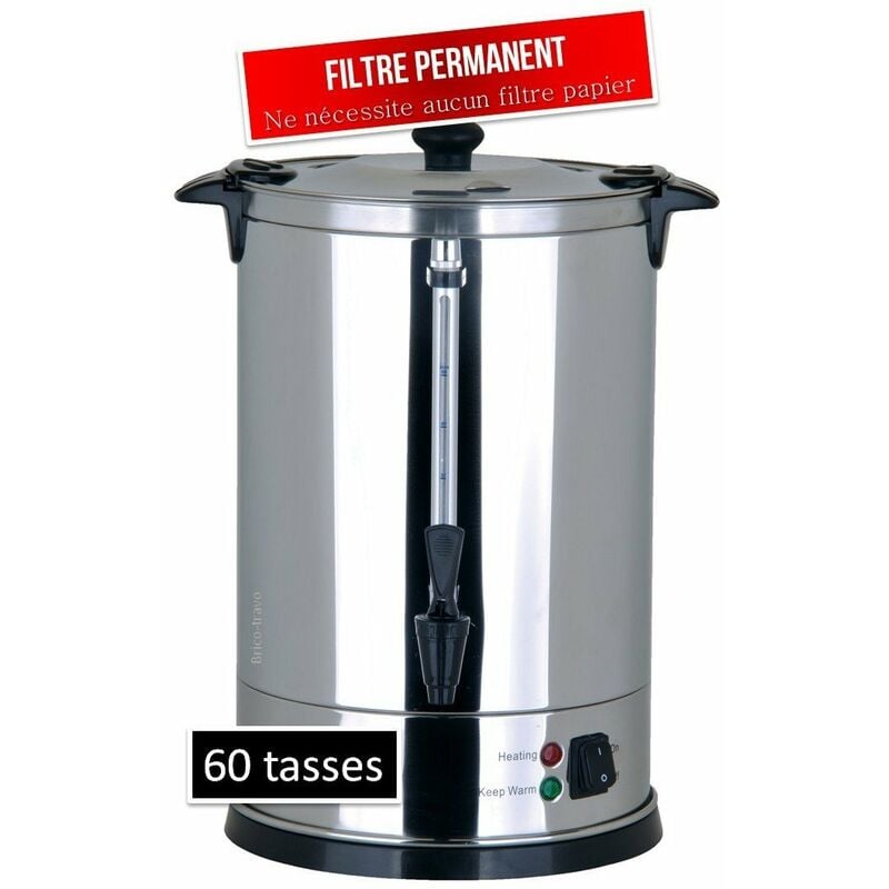 Casselin - Percolateur à café professionnel 60 tasses