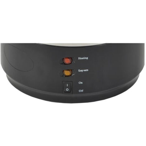 Percolateur à café professionnel - 15 Litres - 2 systèmes de chauffe dont maintien au chaud - Cuve inox - Niveau de liqu - KITCH
