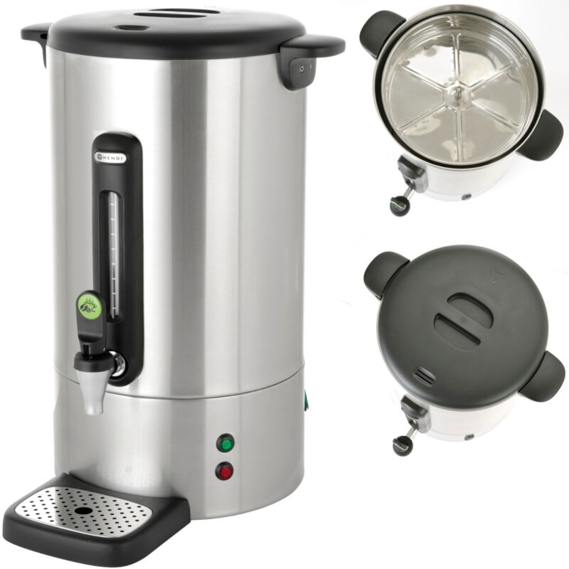 Hendi - Cafetière percolateur avec robinet anti-goutte en acier Concept Line 13 l 211441