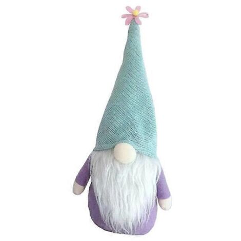 Père Noël suédois Gnome Tomte Nisse Lutin sans visage, décoration de Pâques pour maison, cuisine, ferme, poupée elfique.