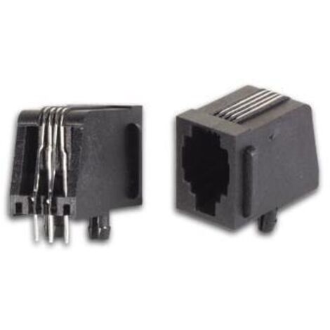 Perel 139489 Western di Adattatore modulare, RJ10, 4P4 C