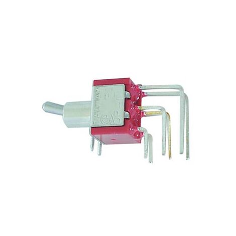Perel 139715 Interruptor, Vertical DPDT, un de un