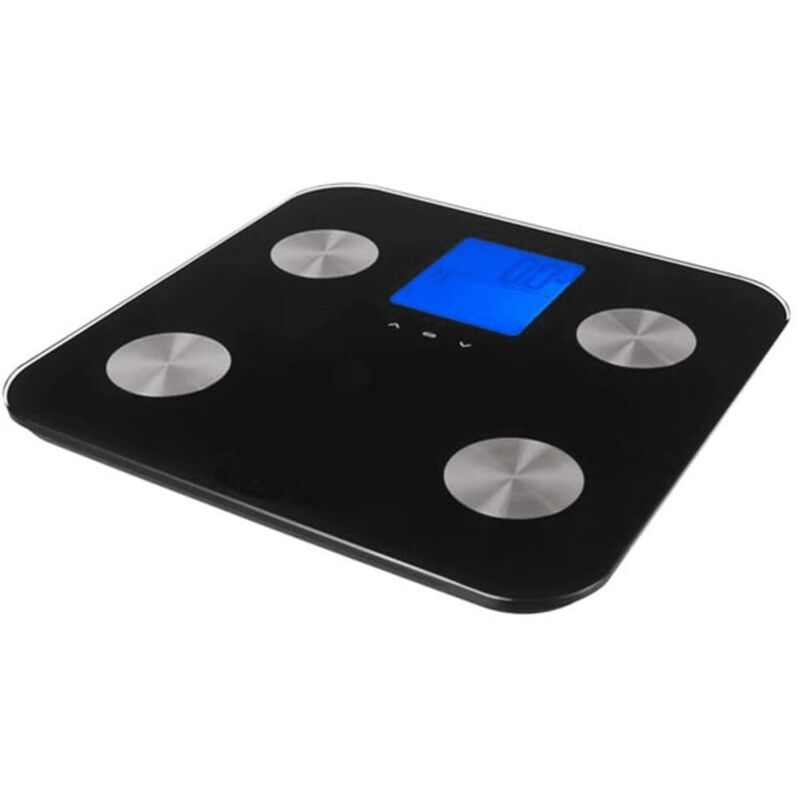 

Báscula de baño digital negro 180 kg - Negro - Perel