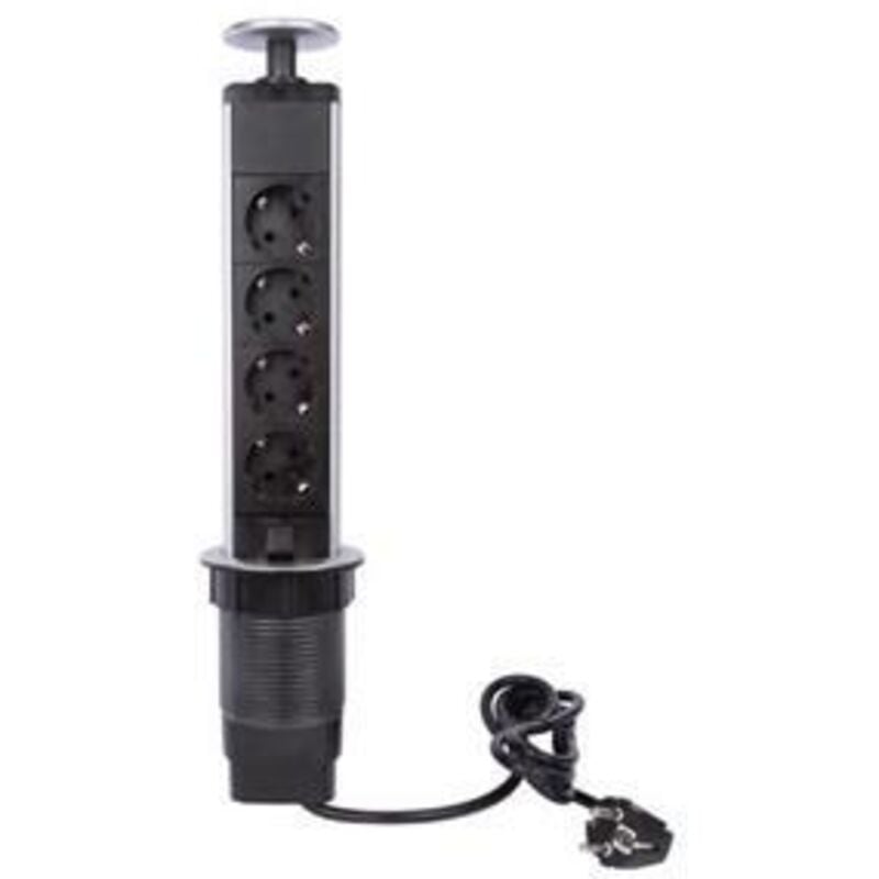 Bloc 4 prises multiprise encastrable plan de travail