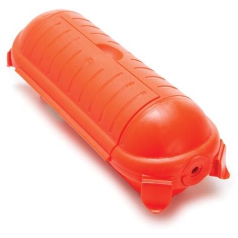 Perel – Boîtier étanche pour rallonge secteur – Protection IP65 – Pour usage extérieur et intérieur – Résistant à l'humidité et aux intempéries