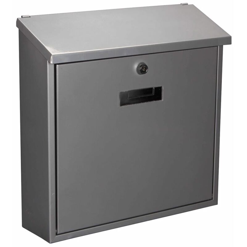 

Buzón Monaco acero inoxidable plateado BG30003 - Plateado - Perel
