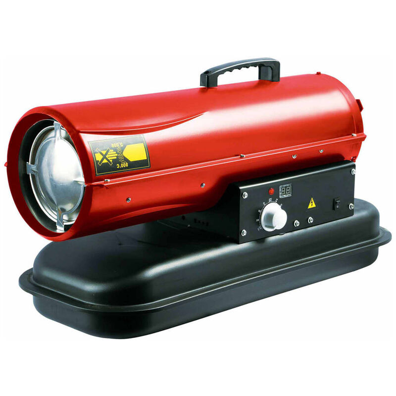 

Calefactor modelo Diesel 20 kW rojo FT120C - Rojo - Perel