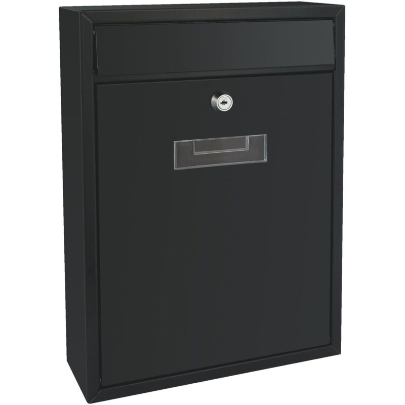 Cassetta postale - ibiza - nero - 36 x 26 x 8 cm