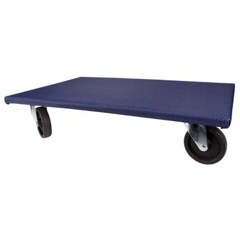 Perel – Chariot d'atelier roulant 650 x 400 mm – Charge max 400 kg – 4 roulettes pivotantes – Contreplaqué avec film de protection