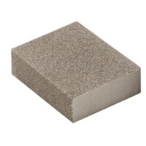 Perel DSS01 M medio duro spugna abrasiva, grana media, 100 mm x 70 mm x 25 mm