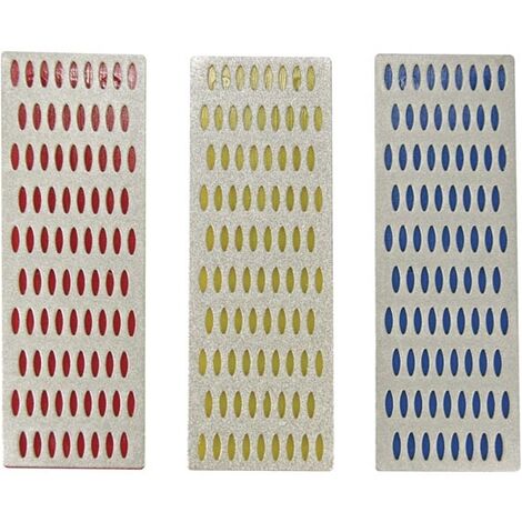 Perel HFIS3 - Piedras de diamante (154 x 52 mm, 3 unidades)