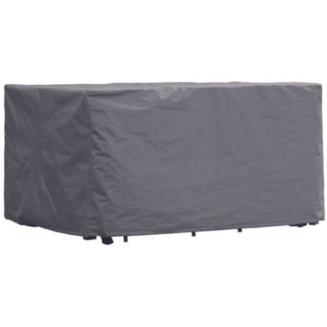 Perel – Housse de protection pour salon de jardin – Résistante aux UV et à l'eau – Dimensions 165x135x95 cm – Polypropylène tissé – Forme rectangulaire