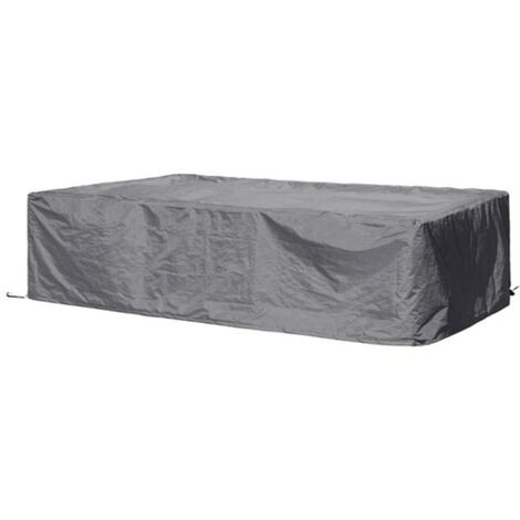 Perel – Housse d'extérieur pour salon de jardin rectangulaire 300x200x75 cm – Tissu polypropylène résistant aux intempéries et UV – Protection optimale