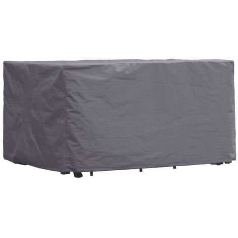 Perel – Housse rectangulaire pour salon de jardin 245 x 150 x 95 cm – Résistante à l’eau et aux UV – Tissu respirant – Protection contre saleté et intempéries