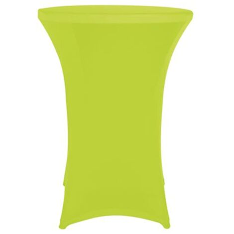 Perel Mantel para mesa de cóctel color lima