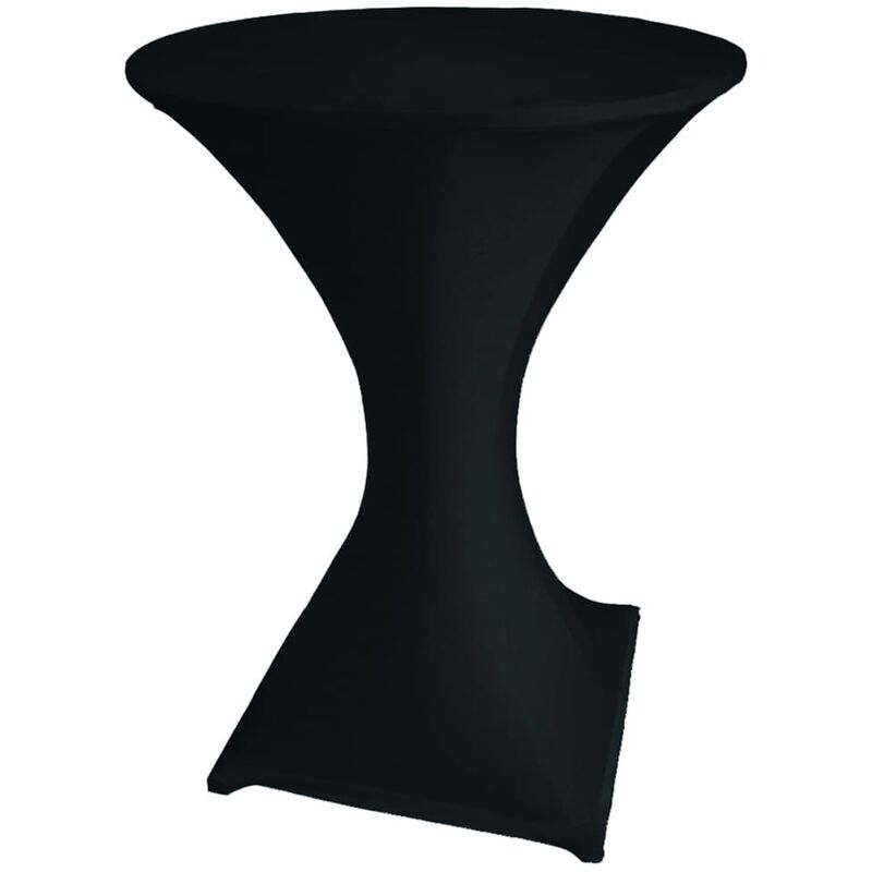 

Mantel para mesa de cóctel negro - Negro - Perel