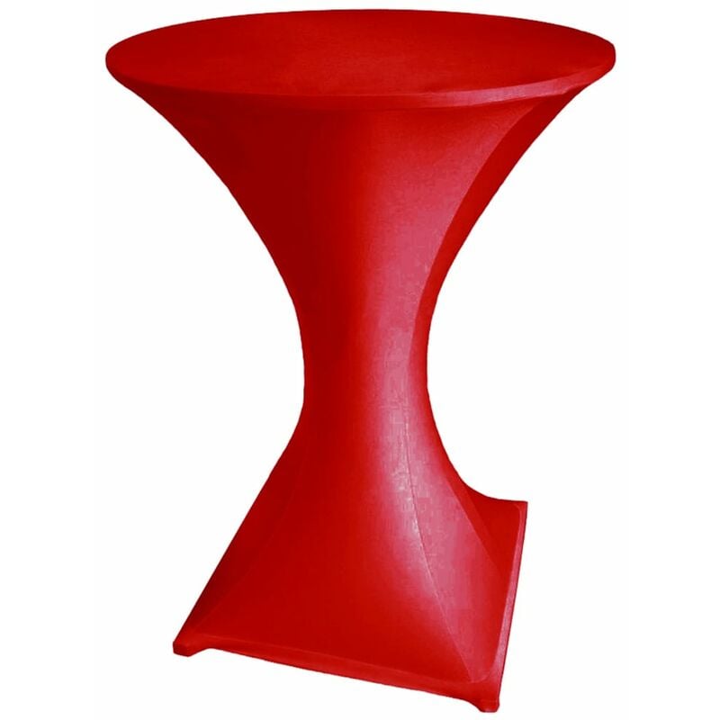 

Mantel para mesa de cóctel rojo - Rojo - Perel