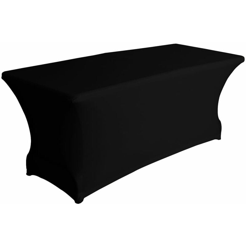 

Mantel para mesa rectangular elástico negro - Negro - Perel