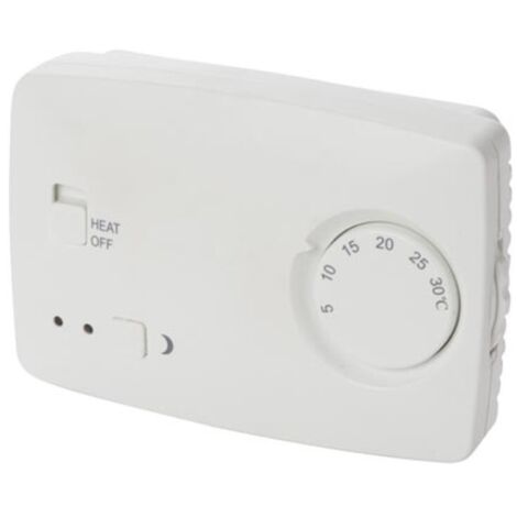 Perel Thermostat d'ambiance, non programmable, blanc