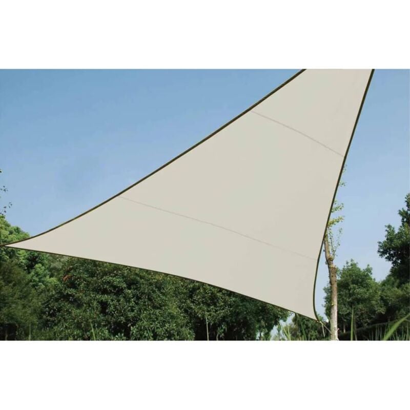 

Toldo de vela triangular 3,6 m crema GSS3360 - Crema - Perel