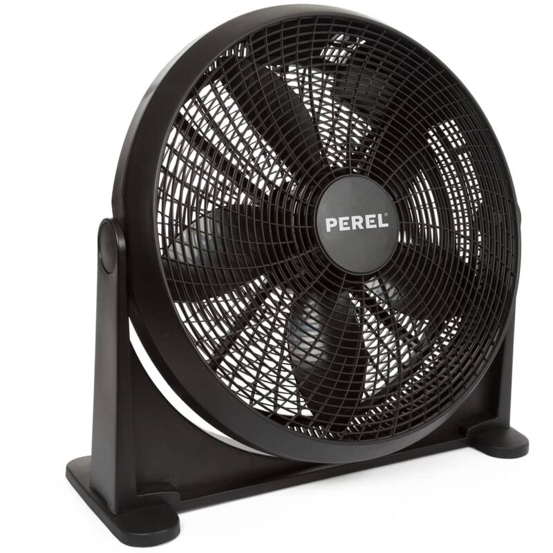 

Ventilador de suelo negro 50 cm - Negro - Perel