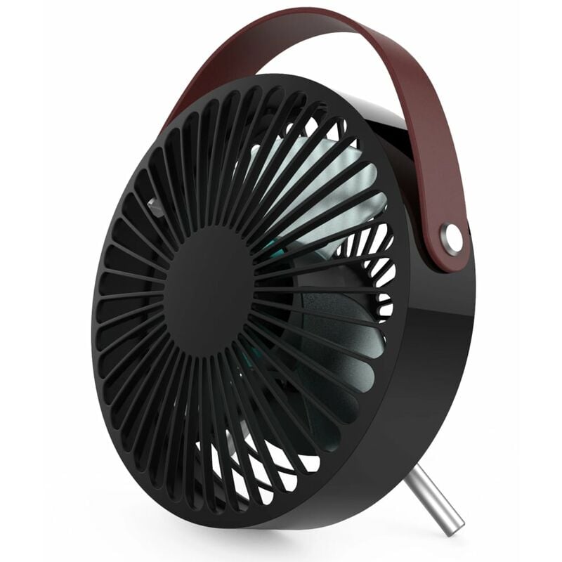 

Ventilador USB portátil negro y marrón - Multicolor - Perel