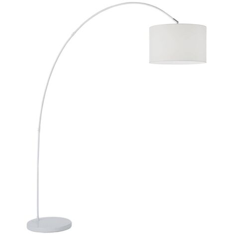 Perenz 6304 B lampadaire arqué blanc