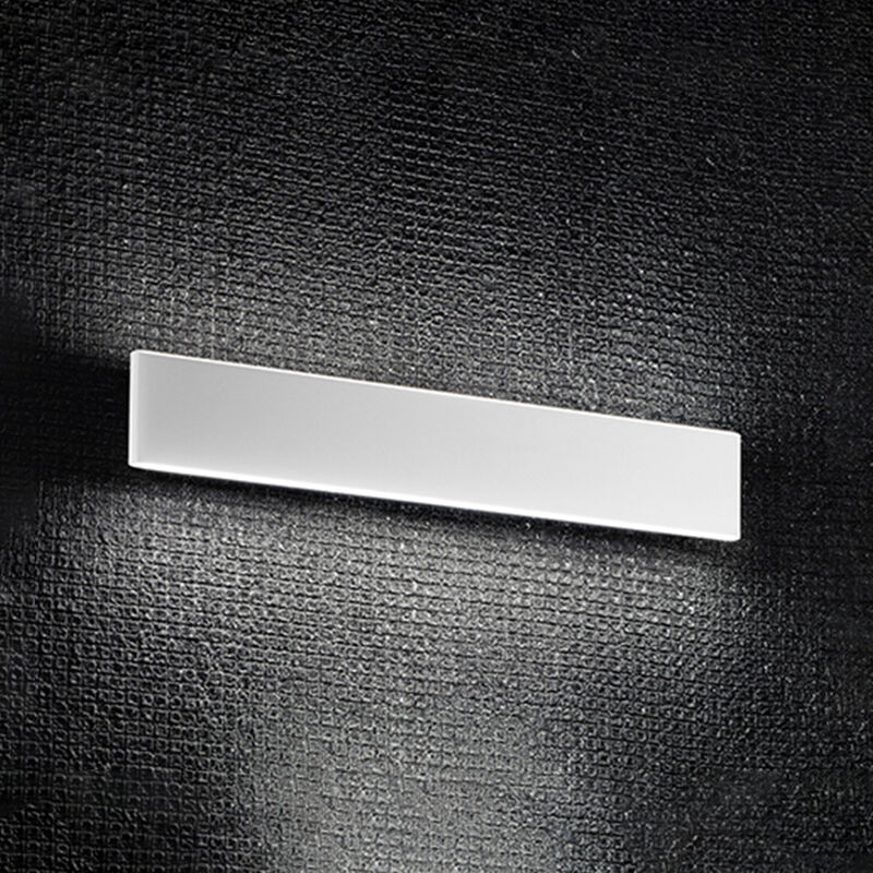 Image of Perenz - Applique In Metallo Moderna Plank Bianco Led Piccola Luce Naturale Grande