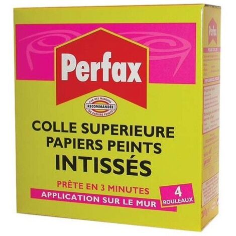 Perfax colle pour papiers peints intissés 200g transparent