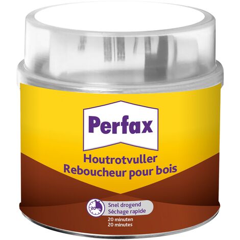 Perfax Spackle madera 1 kg Blanco