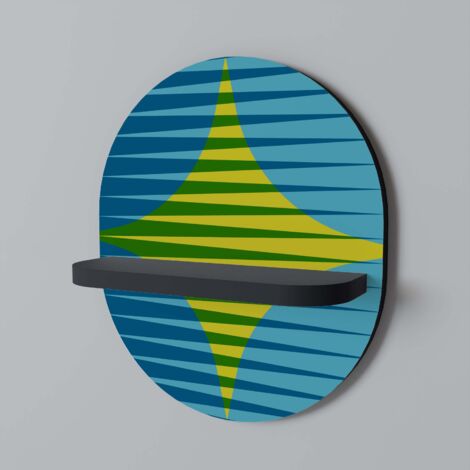PERFECTION PICKS Mensola ovale nera