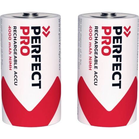PerfectPro Pile rechargeable LR14 (C) NiMH 4000 mAh 1.2 V 2 pc(s) Y513053