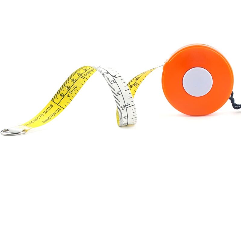 Image of Perfekter Pi-Durchmesser-Umfang Pi-Maßband – Imperiales und metrisches 1/2-Maßband