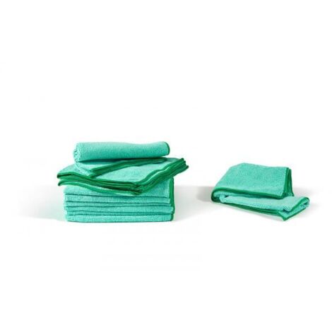 Perfetto Panno Microfibra 40x40cm 10 Pezzi Verde