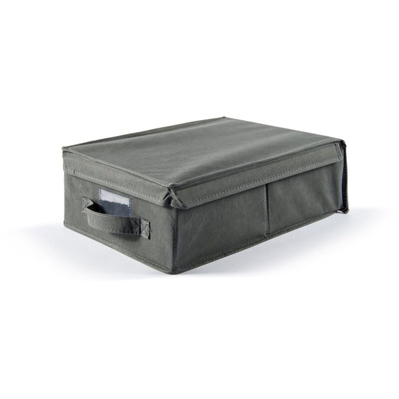 Easybox Scatola Custodia Tnt, Tessuto, Cenere
