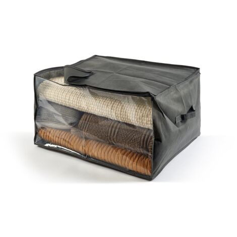 Perfetto Più Easybag Sacco Custodia Tnt Trapunte e Coperte, Tessuto, Cenere, 60.0x50.0x35.0 Cm