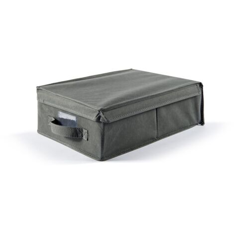 Perfetto Più Easybox Scatola Custodia Tnt, Tessuto, Cenere, 30.0x40.0x13.0 Cm