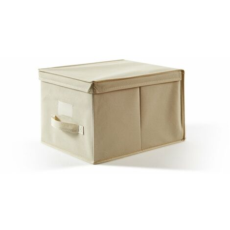 Perfetto Più Easybox Scatola Custodia Tnt, Tessuto, Ecru, 30.0x40.0x25.0 Cm