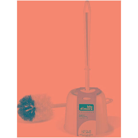 Perfetto Portascopino Plastica Fiore Bianco
