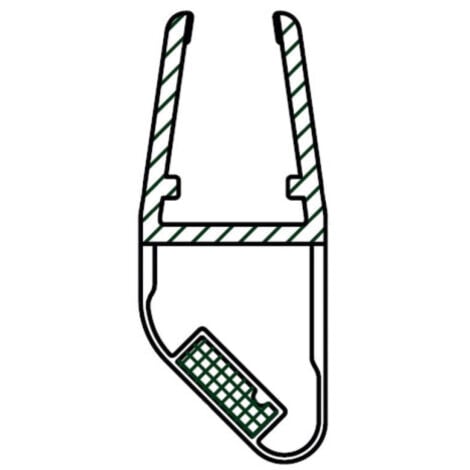 OTROS PERFIL 2 METROS MAGNETICO 45Âº N/S 6/8MM-EHLIS