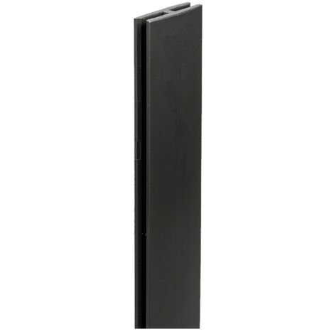 PERFIL ALUMINIO H ANTRACITA - 97,5 CM